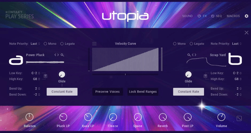 Native Instruments『Utopia』の紹介1