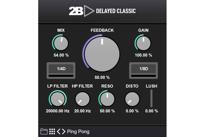 2B Played Music『2B Delayed Classic』の紹介