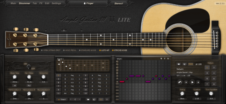 【無料】Ample Sound『Ample Guitar M Lite』が無料配布中！Martin D-41をサンプリングしたフリーでは最強の ...