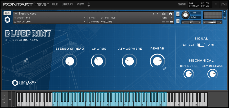 Fracture Sounds『Blueprint: Electric Keys』の紹介