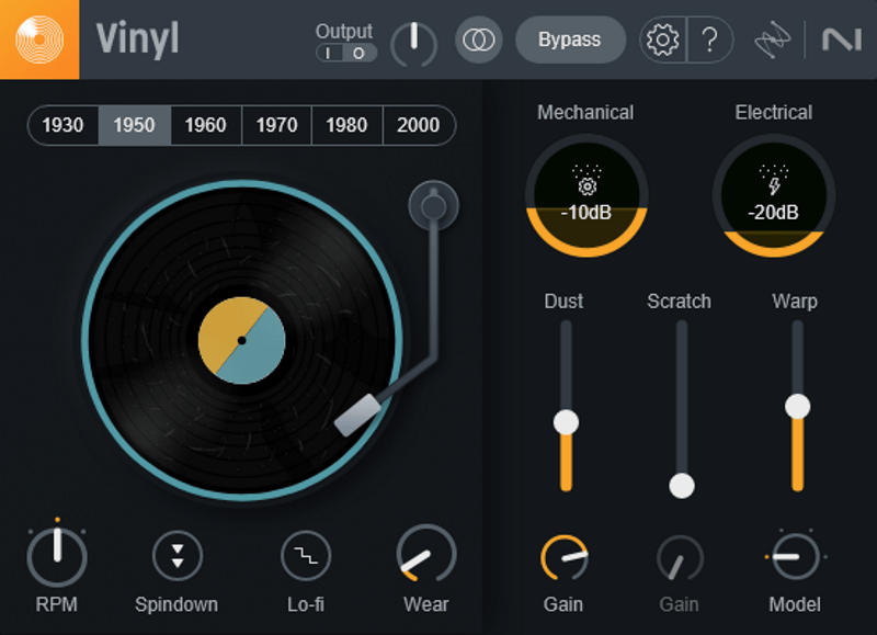 iZotope『Vinyl』の紹介