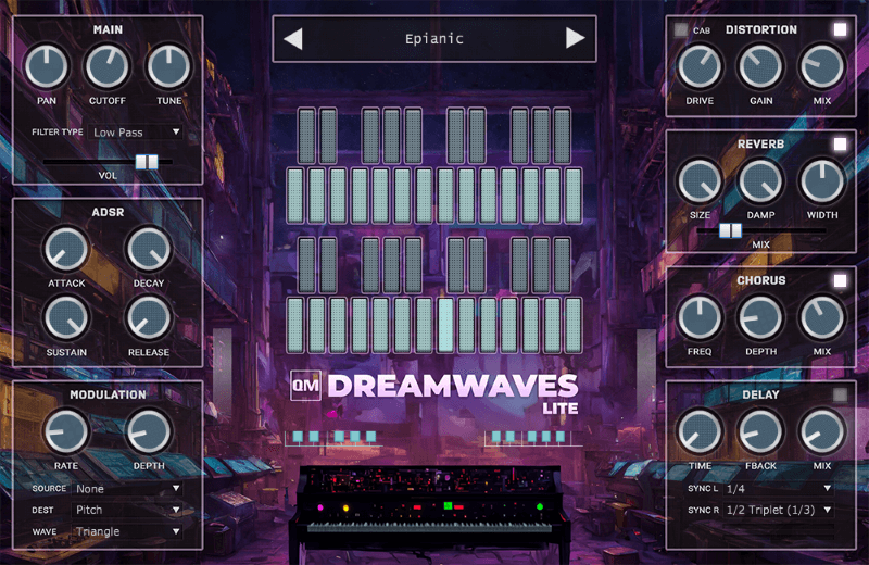 Quiet Music『DreamWaves Lite』の紹介