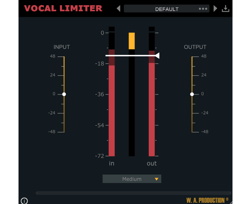 W. A. Production『Vocal Limiter』の紹介