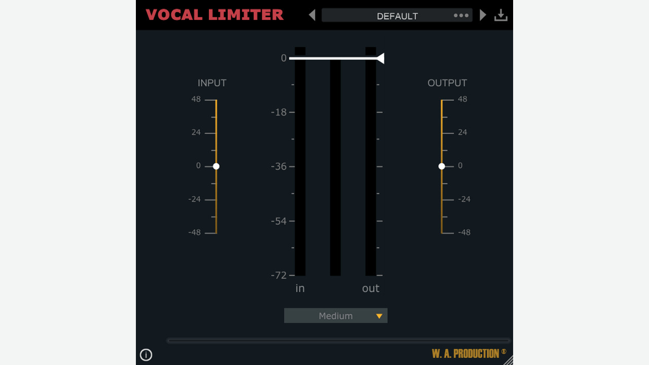 W. A. Production『Vocal Limiter』