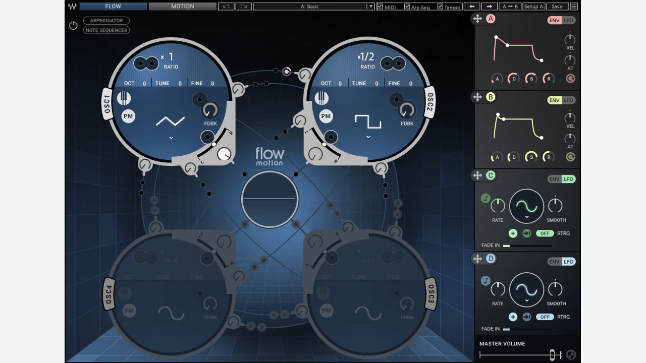 Waves Audio『Flow Motion FM Synth』