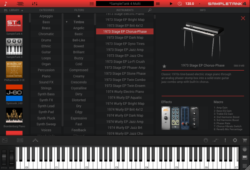 IK Multimedia『SampleTank 4』の紹介