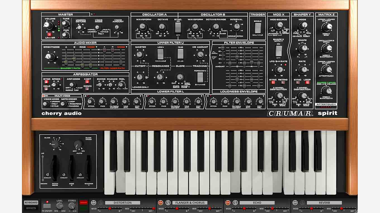 Cherry Audio『Crumar Spirit』