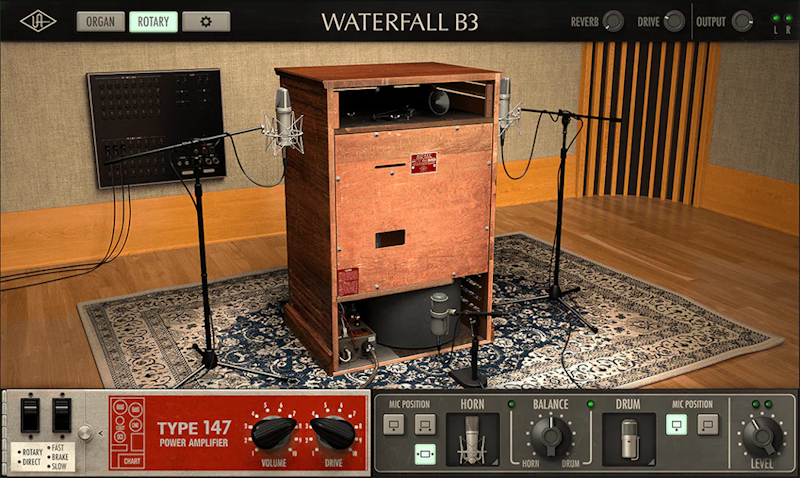 Universal Audio『Waterfall B3 Organ』-2